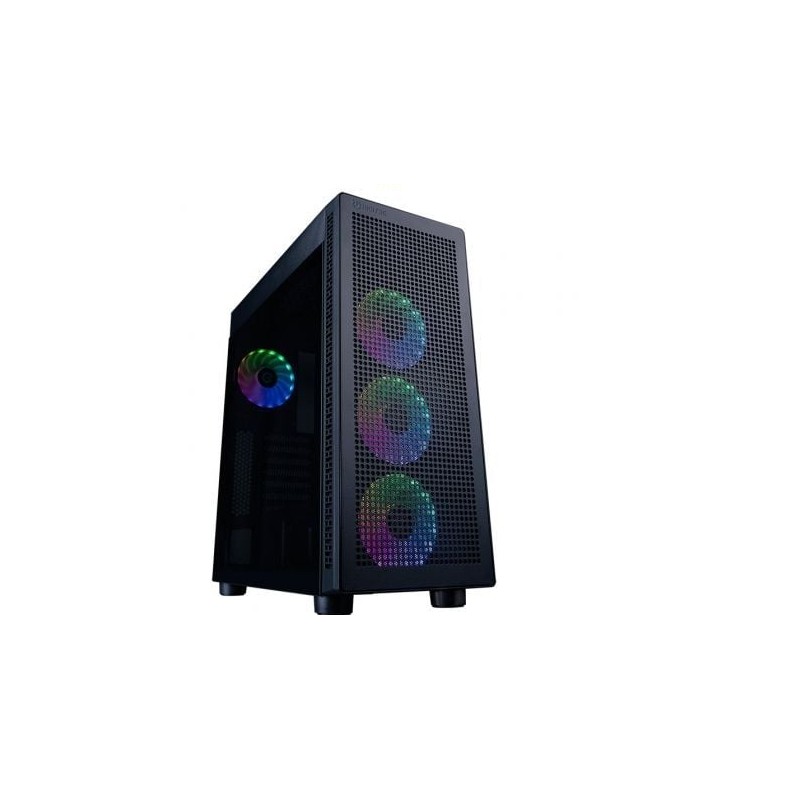 Caixa de jogos Hiditec H1 Air ARGB de torre média