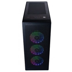 Caixa de jogos Hiditec H1 Air ARGB de torre média