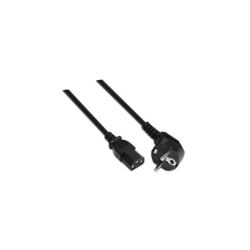 Cabo de alimentação para CPU Aisens A132-0170/ CEE7 macho - C13 fêmea/ Até 1500 W/ 10 m