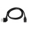 Cabo de alimentação para CPU Aisens A132-0170/ CEE7 macho - C13 fêmea/ Até 1500 W/ 10 m