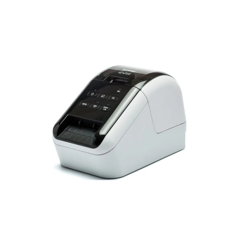 Impressora de etiquetas Brother QL-810WC/ Térmica/ Largura da etiqueta 62 mm/ USB-WiFi/ Branca e preta