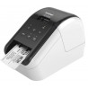 Impressora de etiquetas Brother QL-810WC/ Térmica/ Largura da etiqueta 62 mm/ USB-WiFi/ Branca e preta
