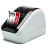 Impressora de etiquetas Brother QL-810WC/ Térmica/ Largura da etiqueta 62 mm/ USB-WiFi/ Branca e preta