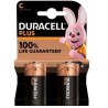 Pacote com 2 pilhas Duracell LR14/ 1,5 V/ Alcalinas C