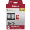 Cartucho de tinta original Canon PG-575 + CL-576 Multipack / Preto / Tricolor + Papel fotográfico