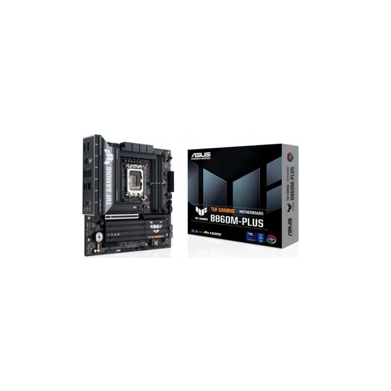 Placa-mãe Asus TUF GAMING B860M-PLUS Socket 1851/ Micro ATX