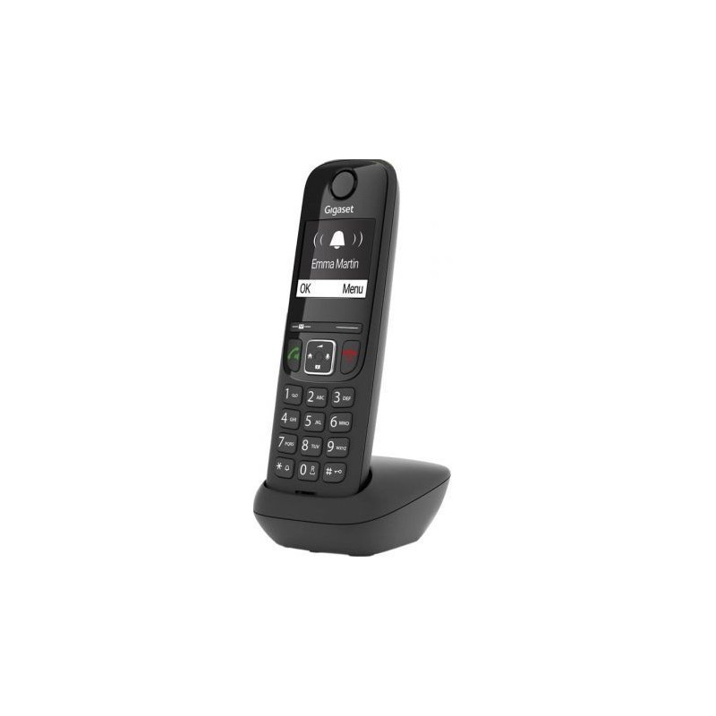 Telefone sem fio Gigaset AS690/ Preto