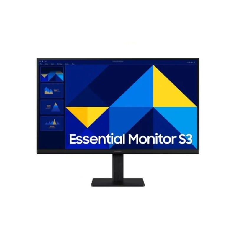 Monitor Profesional Samsung Essential Monitor S3 S24D300GAU/ 24"/ Full HD/ Negro