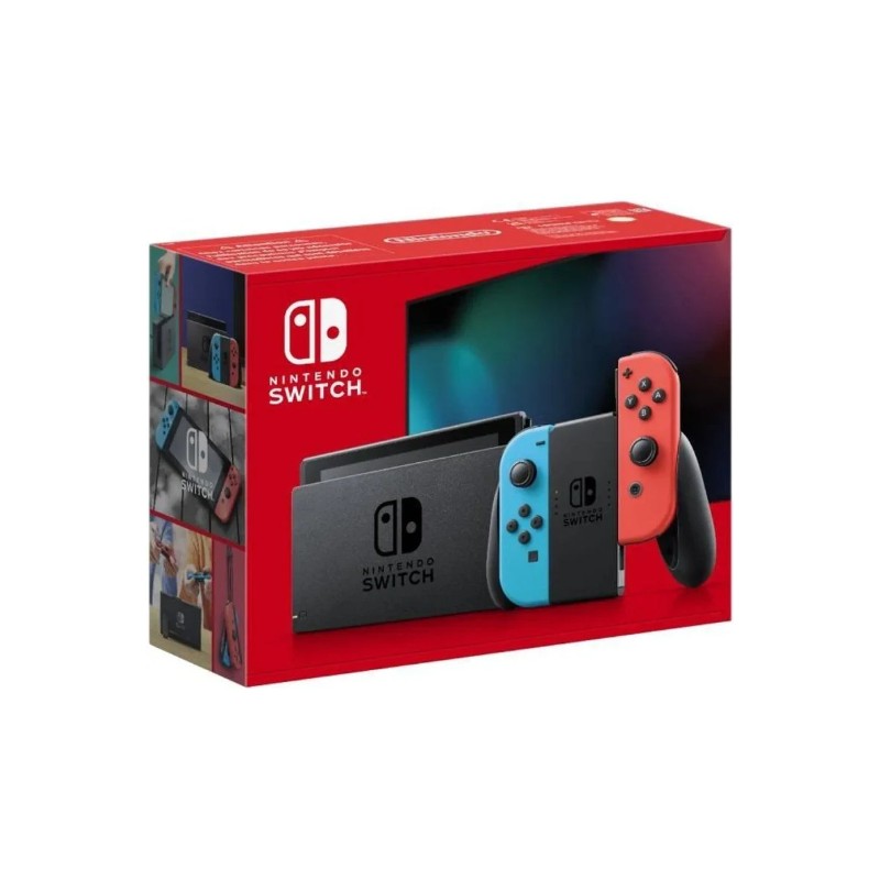 Nintendo Switch azul néon/vermelho 2022