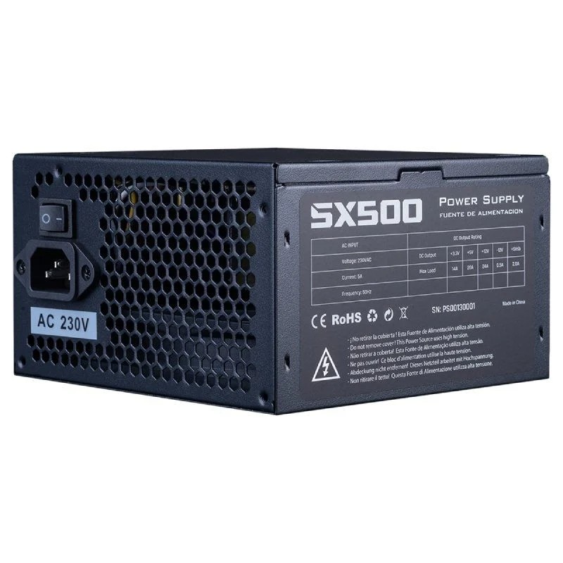 Fonte de alimentação Hiditec SX 500 BULK