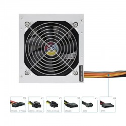 Fonte de alimentação TooQ TQAPOLO-500SP/ 500 W