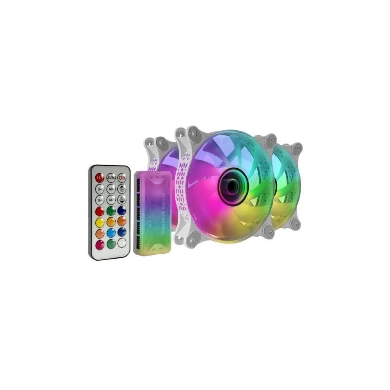 Pacote 3 Ventiladores Mars Gaming MF-3DKITW