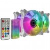 Pacote 3 Ventiladores Mars Gaming MF-3DKITW