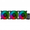 Pacote com 3 ventiladores Aerocool Astro 12 Pro