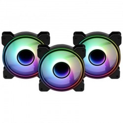 Pacote 3 Aerocool Mirage 12 ARGB Pro
