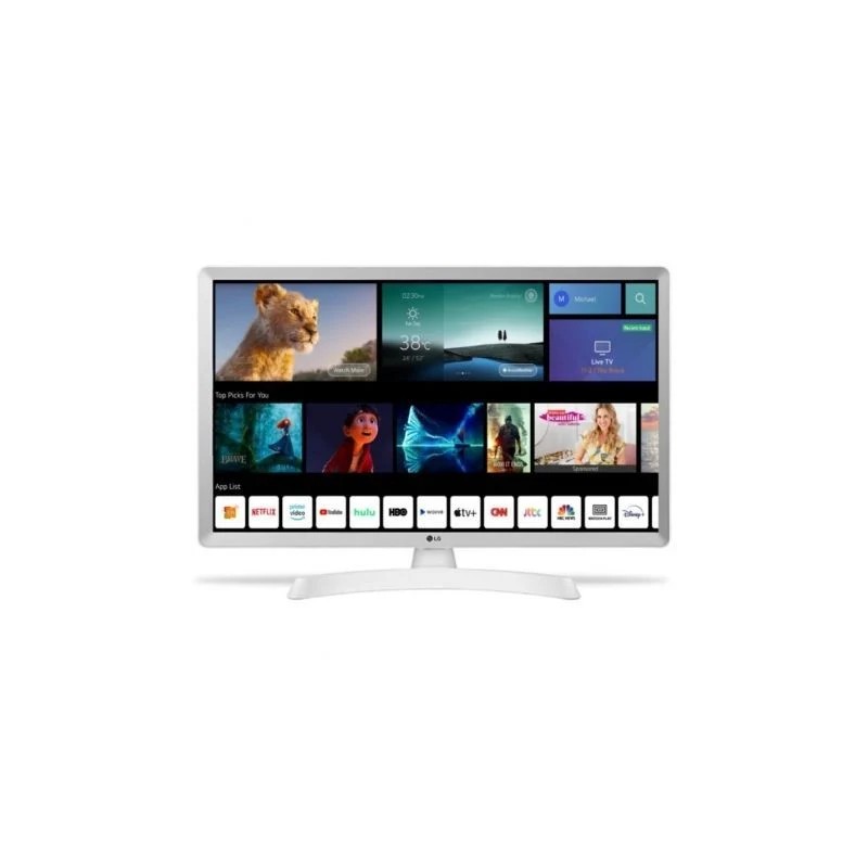 TV LG 28TQ515S-WZ 28"/ HD/ Smart TV/ WiFi/ Branco