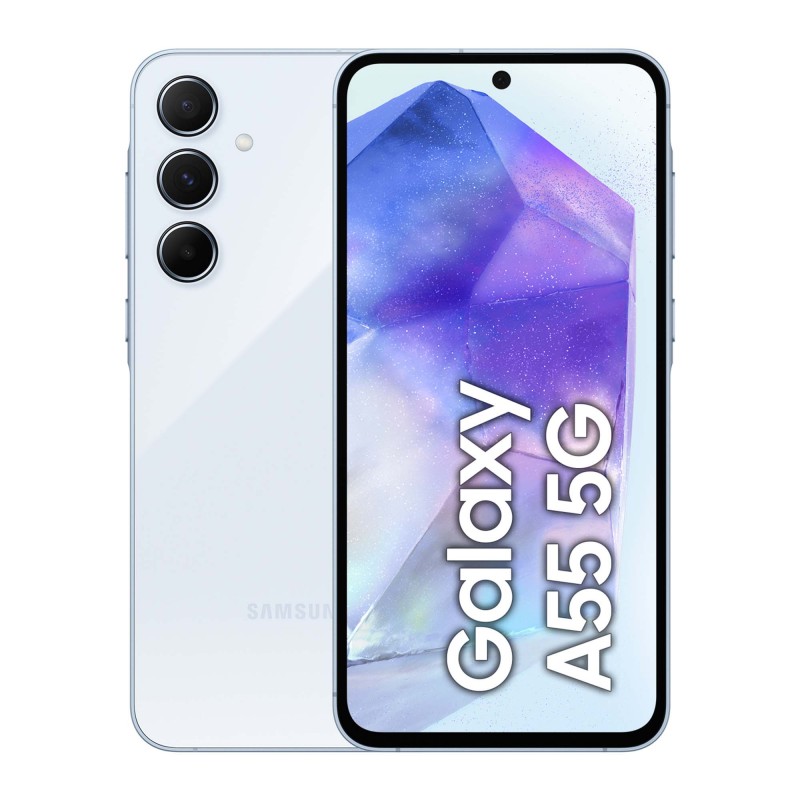 Smartphone Samsung Galaxy A55 8GB/ 128GB/ 6.6"/ 5G/ Azul
