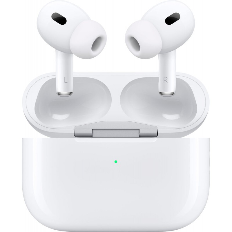 Fones de ouvido Bluetooth Apple AirPods V2 com estojo de carregamento