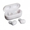 Fones de ouvido Bluetooth Fonestar Twins-2B com estojo de carregamento / Autonomia 5h / Branco
