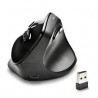Mouse ergonômico sem fio NGS EVO Moksha/bateria recarregável/ 2400 DPI