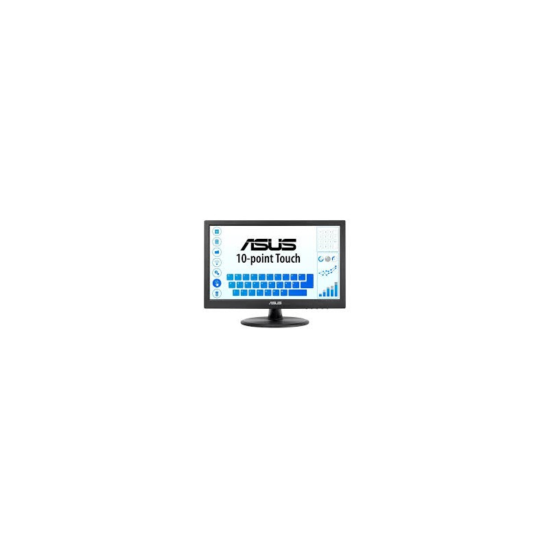 Monitor de toque profissional Asus VT168HR 15,6" / WXGA / Preto